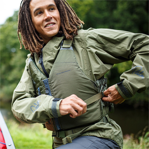 2026 Palm Mens Vantage Kayak Jacket 12503 - Olive